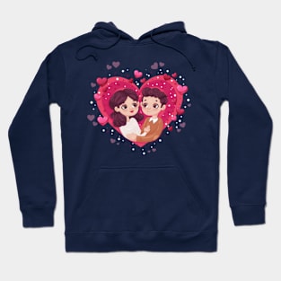 lover heart | valentine gift Hoodie